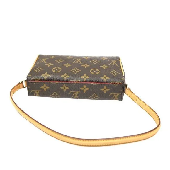 LOUIS VUITTON Recital Shoulder Hand Bag Monogram Leather Brown M51900 50ZA120 - Picture 5 of 15
